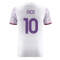 Fiorentina Nicolas Gonzalez #10 Bortedrakt 2023-24 Kortermet